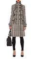 Statement Check Coat