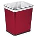 Polder 1410-39 Under-Counter 7-Gallon Trash Can, Red