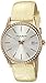 Akribos XXIV Women's AK883WTR Round Silver Dial Three Hand Quartz Rose Gold Tone Strap Watch