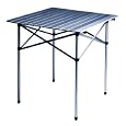 Table in a Bag TA2727GA Tall Aluminum Portable Table With Carrying Bag, Grey