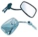UNIVERSAL MIRROR BAR END CHROME L/R (1PC)