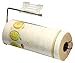 DecoBros Over The Drawer/Cabinet Door Kitchen Paper Towel Bar Holder, Chrome