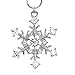 SoulBreezeCollection Snowflake Charm Pendant Necklace Wedding Bridesmaid Prom Fashion Jewelry