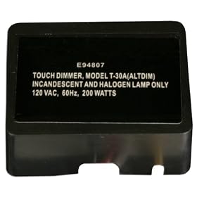 American Lighting ALTDIM Dimmer, Touch Dimmer, Wire In, Converts Metal Lamp to Touch Dim by American Lighting
