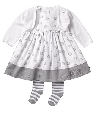 Girls Humphrey's Corner Dress, Cardigan and Tights Set