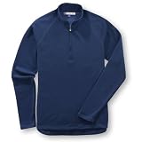 Ibex Men's Shak 1/2 Zip Pullover, Deep Ocean, Large