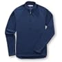 Ibex Men's Shak 1/2 Zip Pullover, Deep Ocean, Small