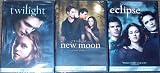 Twilight trilogy first 3 movies Twilight, New Moon , and Eclipse