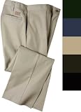 Dickies - Dickies LP810 Industrial Flat Front Pant, Black, 42 Waist x 34 Inseam