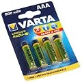 Micro AAA Varta Longlife Akku 800mAh Ni-MH geringe Selbstentladung 4er Packung f�r Universalzubeh�r Universalzubeh�r