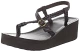 Roxy Women's Dominica Ankle Strap Sandal,Brown,7 M US
