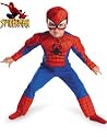 Toddler Muscle Spiderman Costume