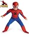 Toddler Muscle Spiderman Costume