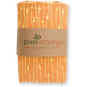 Buy Pixel Organics Organic Twin Fitted Sheet in Stalk... by Pixel Organics now!