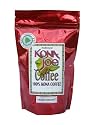 Kona Joe Coffee Kainaliu Medium Roast, Whole Bean, 8-Ounce Bag