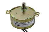 ネジでフラットシャフトAC 12V 同期モーター TYD-50 50/60Hz 10-12RPM CW 4W パワー