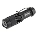 Fsmart® 3 Pieces 1 Pack (Red Blue White Light Each)7W 300LM Mini Flashlight CREE Q5 Led Torch Adjustable Focus Zoom Light Lamp