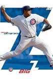 Chicago Cubs - Zambrano by Unknown. PLAQUE MOUNTED. 21.83 inches width by 29.09 inches height. Highest Quality Art Poster Print