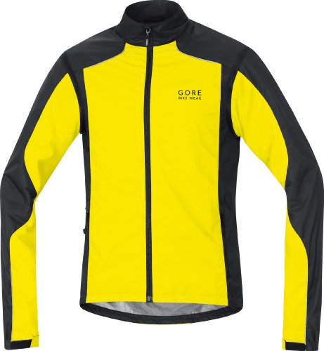 GORE BIKE WEAR Damen Jacke COUNTDOWN 2.0 WINDSTOPPER&reg; Active Shell ZIP-OFF, lemon/black, L Preisvergleich
