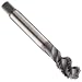 Dormer MTT-X E058 Powdered Metal Spiral Flute Threading Tap, For Mild Steel, TiAlN Coated, Round Shank With Square End, Modified Bottoming Chamfer