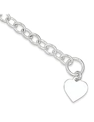 Sterling Silver Fancy Link Bracelet