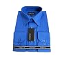 Omega Mens Dress Shirt Long Sleeve Design Button Down Shirt - (12 Different Colors)