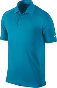 Nike Golf Men's Victory Polo LT BLUE LACQUER/WHITE L