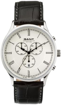 Gant Watches Men's Quartz Watch Windsor Chrono W10782 with Leather Strap