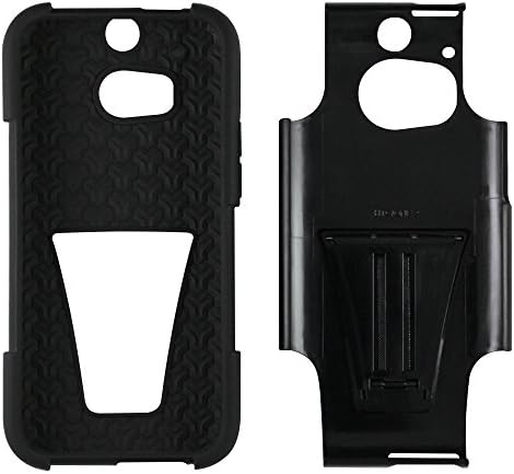 HTC One E8 Hybrid Case Glitter Green with Diamonds 2 Piece Style Silicone Case Cover with Stand for HTC One E8