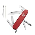 Victorionx 12-Function Tinker Knife with Knife Sharpener - Red (3.50")