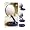 Floxite Lighted Adjustable 15X Travel Mirror Compact