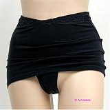 Venus DARK GREY SHORT skirt GIRDLE #3264 sz S