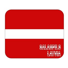 Latvia, Salaspills mouse pad