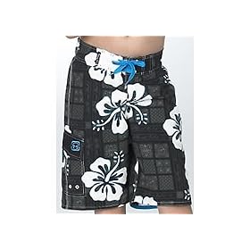 Skull Boards Co Bandana Swim Trunks