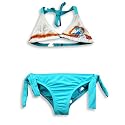 Private Label - Girls Bikini Swimsuit, Aqua, White