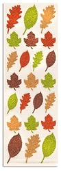 Martha Stewart Crafts Glittered Leaves Stickers By The Package
