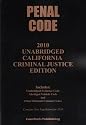 California Penal Code Unabridged 2010