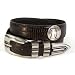 Kids Italian Teju Lizard Brown Leather Belt - Collegiate Series