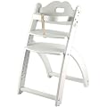 Wohnstyle - Design Treppenhochstuhl WEISS Hochstuhl Kinderstuhl Kinder Baby Stuhl NEUHEIT inkl. Sitzb�gel und Gurt