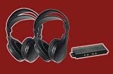 Dual Channel Wireless Headphones 900 MHz