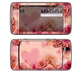 Pink Roses Decorative Skin Decal Sticker for Dell Streak 5 Android Tablet