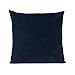 baibu Corduroy Decor Throw Pillow Cover (11Colors and 5 Solid Pillow Case for Sofa Navy Blue 24x24