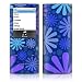 Indigo Punch Design Protective Decal Skin Sticker for Apple iPod nano 4G (4th Generation) Player