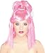 Costume Wigs Pink Genie Wig