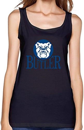 YODTY Women's Vest Tank Top College Football Team Pioneer Butler Bulldogs Logo