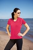 Nike - Women's Nike® Short - sleeve V - neck Tee