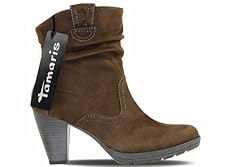 Tamaris 25428-29 Damen Veloursleder, Braun, Größe 37