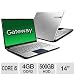 Gateway ID47H07u 14-Inch Laptop (Silver)