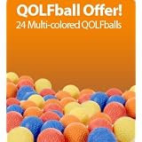 QOLFballs (24 BULK multi colored balls)