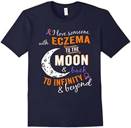 Men's Eczema Awareness Shirt For Women/Kid/Men XL Navy